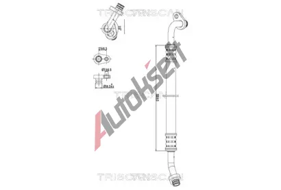 TRISCAN Vysokotlak / nzkotlak veden klimatizace TRI 9010 28030, 9010 28030