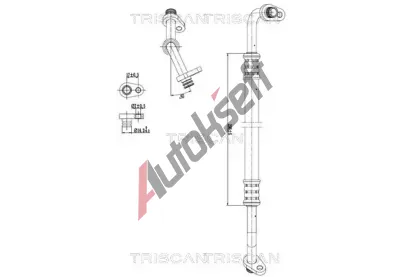 TRISCAN Vysokotlak / nzkotlak veden klimatizace TRI 9010 28035, 9010 28035