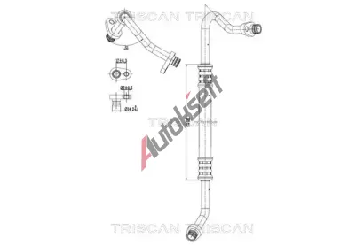 TRISCAN Vysokotlak� / n�zkotlak� veden� klimatizace TRI 9010 28037, 9010 28037