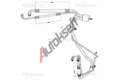 TRISCAN Vysokotlak / nzkotlak veden klimatizace TRI 9010 28039, 9010 28039