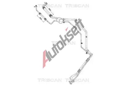 TRISCAN Vysokotlaké / nízkotlaké vedení klimatizace TRI 9010 28042, 9010 28042 TRISCAN Vysokotlaké / nízkotlaké vedení klimatizace TRI 9010 28042, 9010 28042