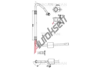 TRISCAN Vysokotlak / nzkotlak veden klimatizace TRI 9010 28052, 9010 28052