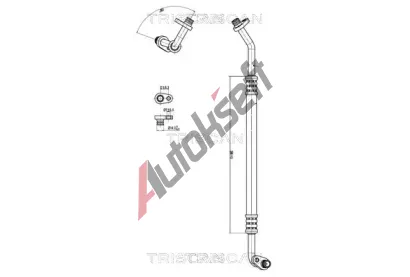 TRISCAN Vysokotlak / nzkotlak veden klimatizace TRI 9010 28053, 9010 28053