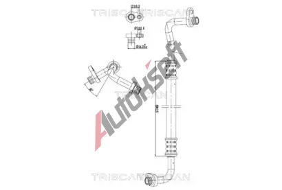 TRISCAN Vysokotlak / nzkotlak veden klimatizace TRI 9010 28055, 9010 28055