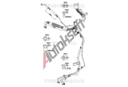TRISCAN Vysokotlak / nzkotlak veden klimatizace TRI 9010 28068, 9010 28068