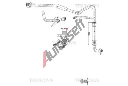 TRISCAN Vysokotlaké / nízkotlaké vedení klimatizace TRI 9010 28069, 9010 28069 TRISCAN Vysokotlaké / nízkotlaké vedení klimatizace TRI 9010 28069, 9010 28069