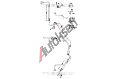 TRISCAN Vysokotlak / nzkotlak veden klimatizace TRI 9010 28077, 9010 28077