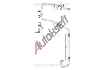 TRISCAN Vysokotlak / nzkotlak veden klimatizace TRI 9010 28081, 9010 28081