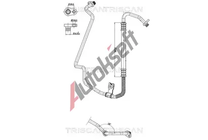 TRISCAN Vysokotlak / nzkotlak veden klimatizace TRI 9010 28099, 9010 28099