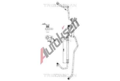 TRISCAN Vysokotlaké / nízkotlaké vedení klimatizace TRI 9010 28105, 9010 28105 TRISCAN Vysokotlaké / nízkotlaké vedení klimatizace TRI 9010 28105, 9010 28105