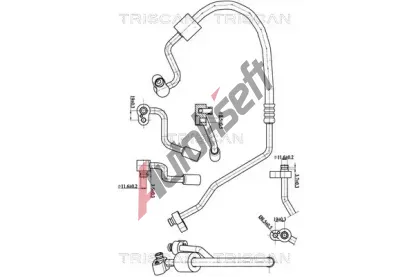 TRISCAN Vysokotlak / nzkotlak veden klimatizace TRI 9010 29007, 9010 29007