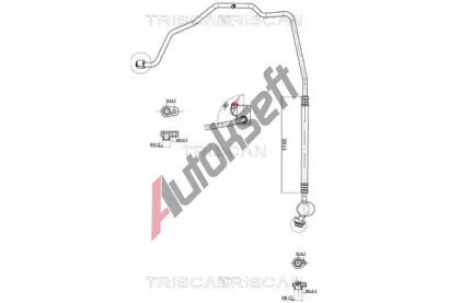 TRISCAN Vysokotlak / nzkotlak veden klimatizace TRI 9010 29008, 9010 29008