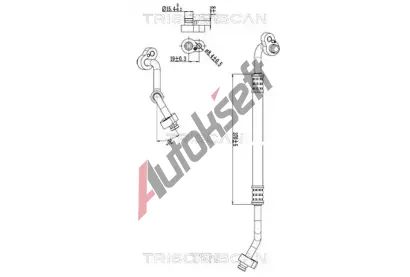 TRISCAN Vysokotlak / nzkotlak veden klimatizace TRI 9010 29012, 9010 29012