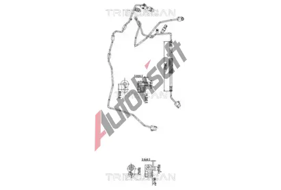 TRISCAN Vysokotlak / nzkotlak veden klimatizace TRI 9010 29017, 9010 29017