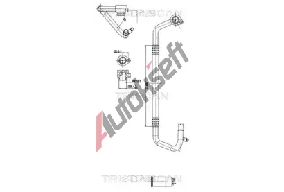 TRISCAN Vysokotlak / nzkotlak veden klimatizace TRI 9010 29022, 9010 29022