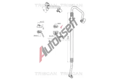 TRISCAN Vysokotlak / nzkotlak veden klimatizace TRI 9010 29023, 9010 29023