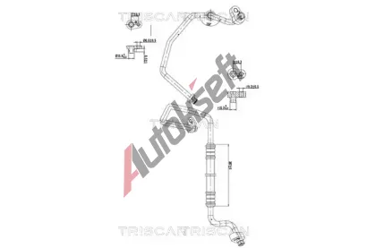 TRISCAN Vysokotlak / nzkotlak veden klimatizace TRI 9010 29027, 9010 29027