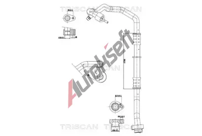TRISCAN Vysokotlak / nzkotlak veden klimatizace TRI 9010 29050, 9010 29050