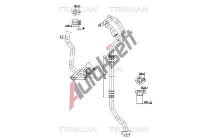 TRISCAN Vysokotlak / nzkotlak veden klimatizace TRI 9010 29053, 9010 29053