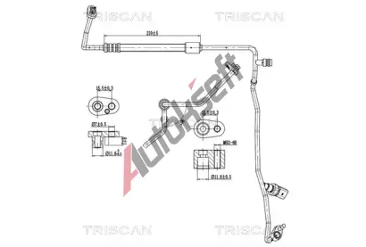 TRISCAN Vysokotlak� / n�zkotlak� veden� klimatizace TRI 9010 29058, 9010 29058