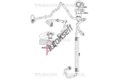 TRISCAN Vysokotlak� / n�zkotlak� veden� klimatizace TRI 9010 29061, 9010 29061