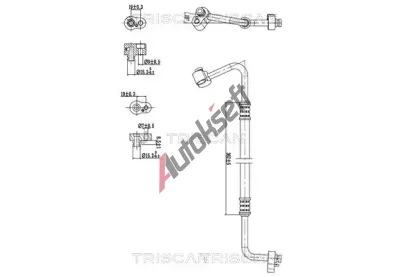 TRISCAN Vysokotlak� / n�zkotlak� veden� klimatizace TRI 9010 29075, 9010 29075