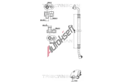 TRISCAN Vysokotlak� / n�zkotlak� veden� klimatizace TRI 9010 29076, 9010 29076