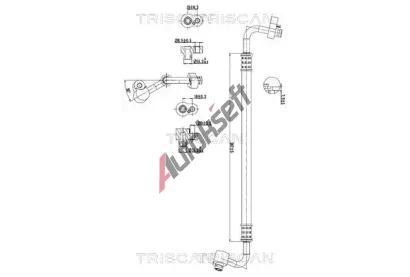 TRISCAN Vysokotlak� / n�zkotlak� veden� klimatizace TRI 9010 29087, 9010 29087