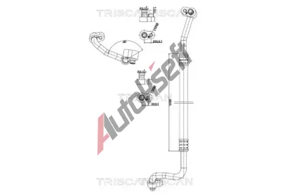 TRISCAN Vysokotlak� / n�zkotlak� veden� klimatizace TRI 9010 29098, 9010 29098