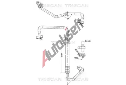 TRISCAN Vysokotlak / nzkotlak veden klimatizace TRI 9010 43001, 9010 43001
