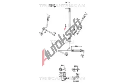 TRISCAN Vysokotlak� / n�zkotlak� veden� klimatizace TRI 9010 81005, 9010 81005