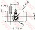 TRW Vlec kolov brzdy TRW BWC243, BWC243