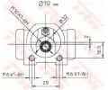 TRW Vlec kolov brzdy TRW BWD302, BWD302