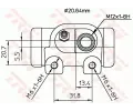 TRW Vlec kolov brzdy TRW BWF130, BWF130