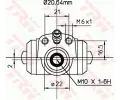 TRW Vlec kolov brzdy TRW BWF295, BWF295