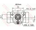 TRW Vlec kolov brzdy TRW BWH375, BWH375
