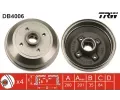 TRW Brzdov buben - 200 mm ‐ TRW DB4006