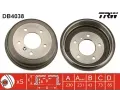 Brzdov buben TRW ‐ TRW DB4038