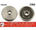 Brzdov buben TRW ‐ TRW DB4081