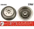 Brzdov buben TRW ‐ TRW DB4082