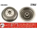 TRW Brzdov buben - 230 mm ‐ TRW DB4083