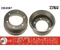 Brzdov buben TRW ‐ TRW DB4087