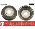 Brzdov buben TRW ‐ TRW DB4118