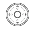 TRW Brzdov buben TRW DB4124, DB4124