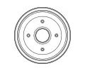 TRW Brzdov buben - 180 mm TRW DB4128, DB4128