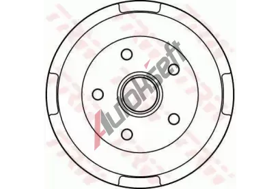 TRW Brzdov� buben TRW DB4132, DB4132