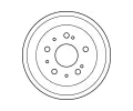 TRW Brzdov buben - 254 mm TRW DB4162, DB4162