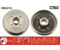 Brzdov buben TRW ‐ TRW DB4214