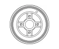 TRW Brzdov buben - 203,1 mm TRW DB4214, DB4214