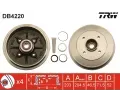 TRW Brzdov buben - 203 mm TRW DB4220, DB4220